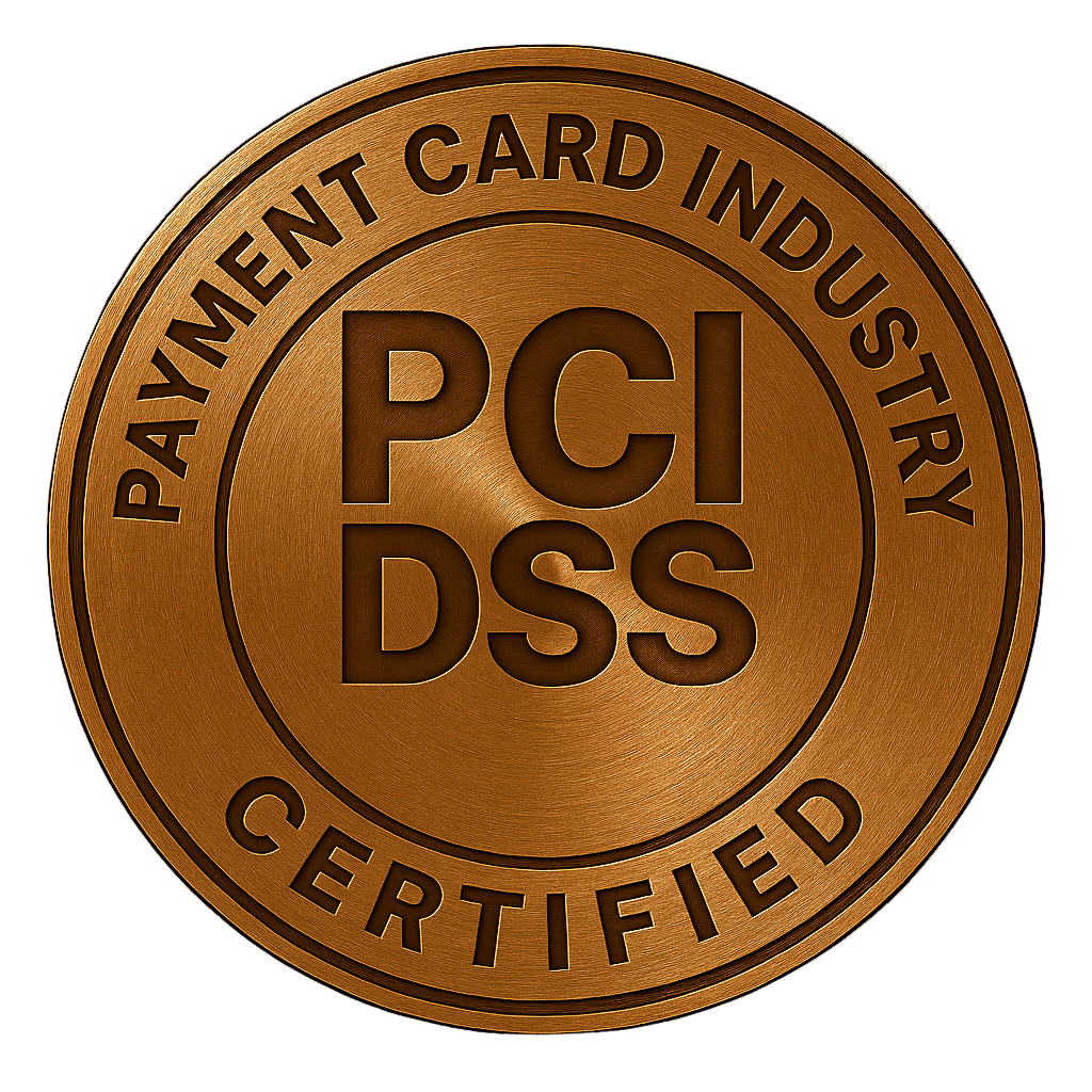 PCI DSS Certified Badge